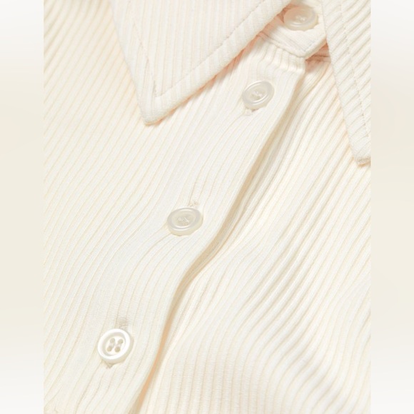 NWT H&M Ribbed Collared Tennis Dress - Picture 3 of 12